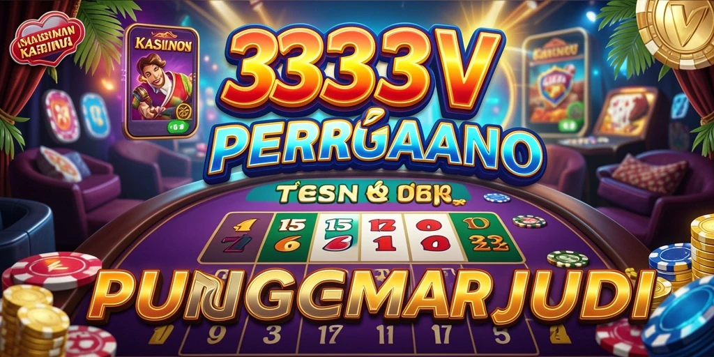 Tampilan gameplay menarik dari 333V yang menampilkan suasana Kasino.