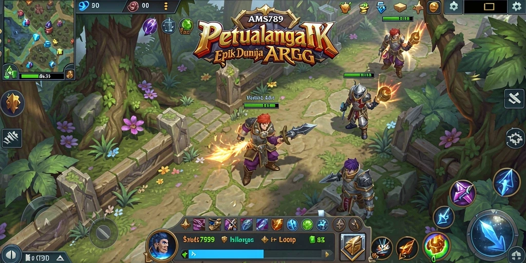 Tampilan mendebarkan gameplay ARPG dari AMS789.