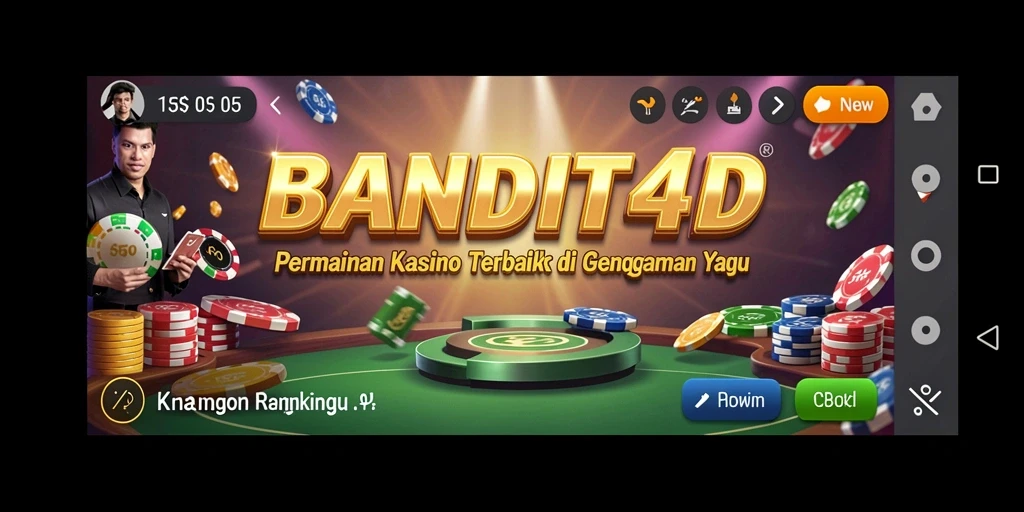 Gameplay menarik dengan grafis menawan di BANDIT4D.
