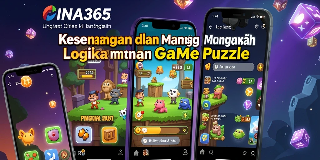 Tampilan gameplay CINA365 dengan berbagai puzzle menarik.