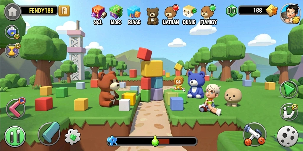 Tampilan gameplay seru dalam FENDY188 dengan teka-teki menantang.
