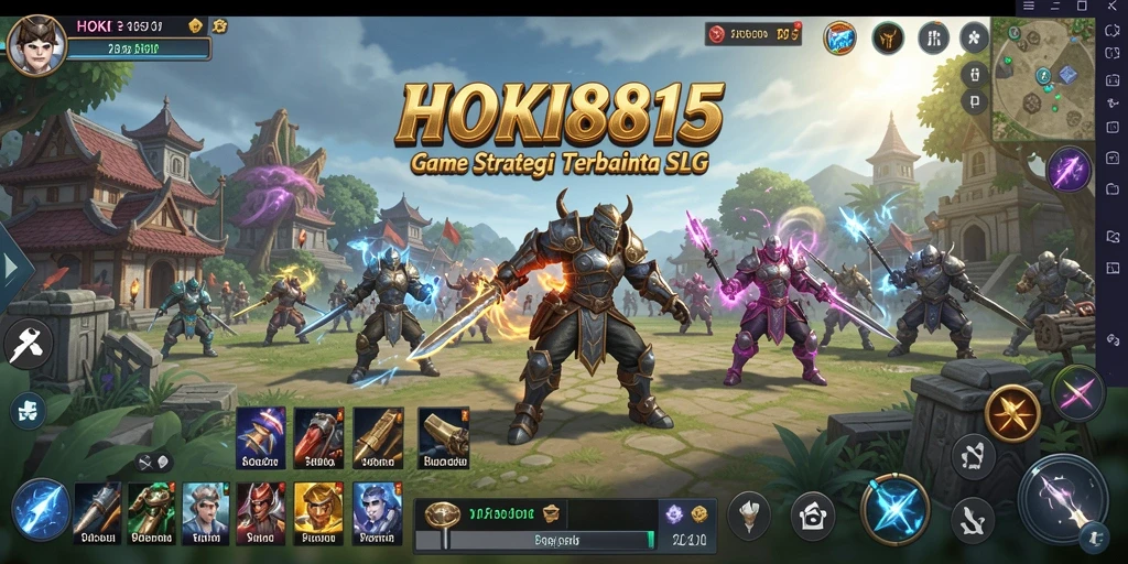 Tampilan gameplay yang seru dan grafis memukau di HOKI8815.