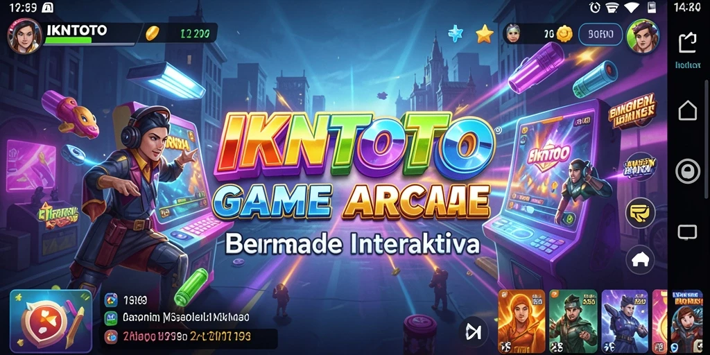 Screenshot gameplay IKNTOTO yang menunjukkan aksi seru di dunia Arcade.