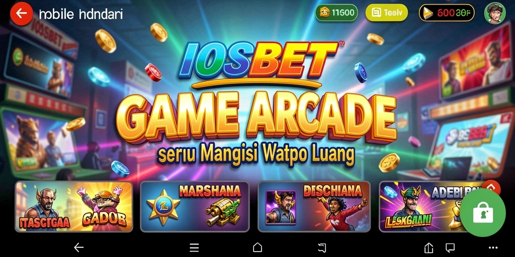 Gambaran gameplay IOSBET dengan aksi seru dalam game Arcade.