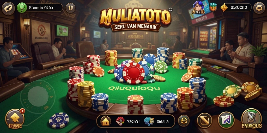 Tampilan gameplay yang menegangkan dalam MULIATOTO.