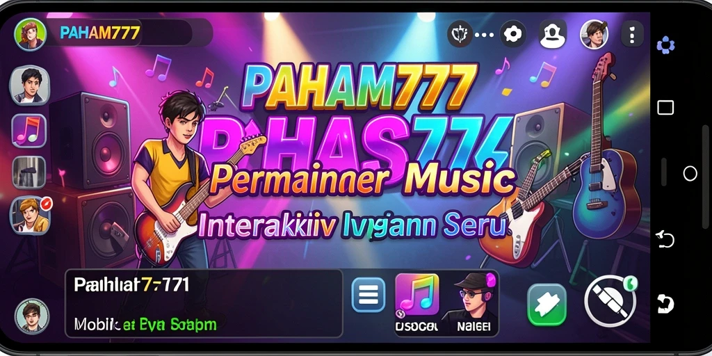 Screenshot PAHAM777 menampilkan gameplay seru dalam bermain musik interaktif.