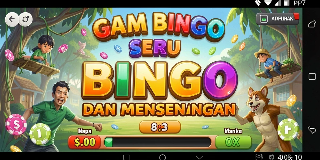 Tampilan gameplay PP7 yang menarik dalam permainan Bingo.